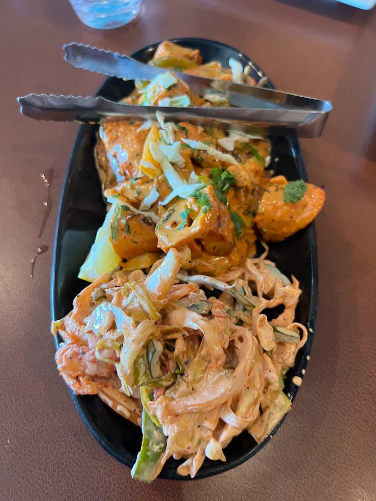 Chicken Thali Platter at Chacha Wow Winnipeg