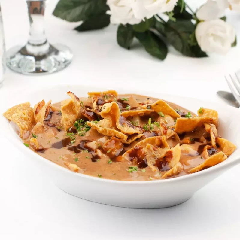 Samosa Plate with Chickpeas at Chacha Wow Winnipeg