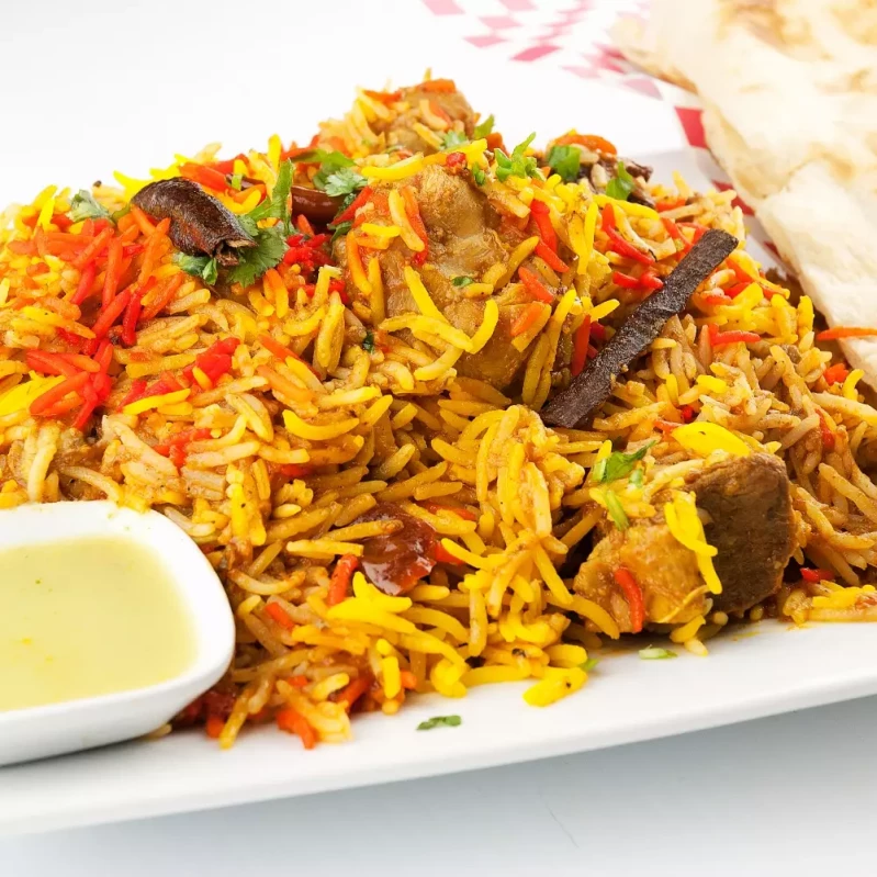 Chicken Biryani served at Chacha Wow East Indian Cuisine in Winnipeg
